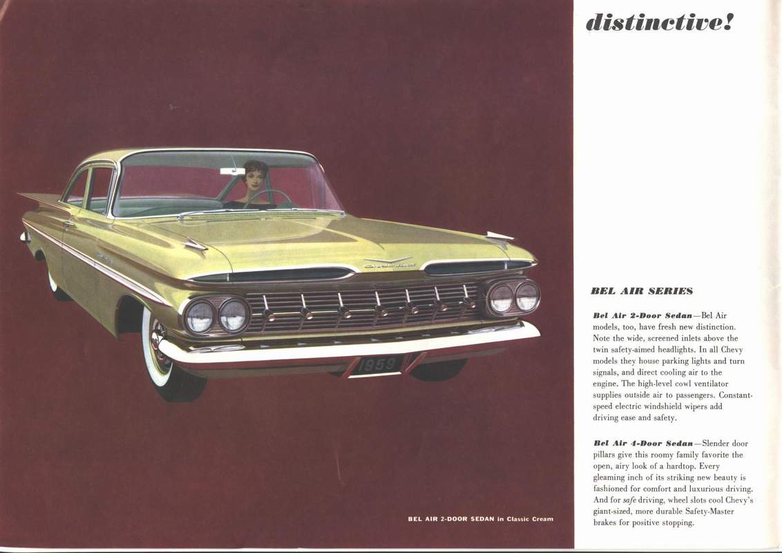 1959 Chevrolet Brochure Page 10